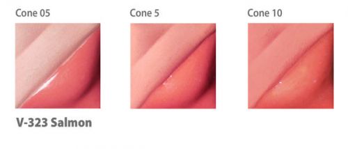 AMACO Velvet Underglaze V-323 - Salmon - 2 fluid oz.